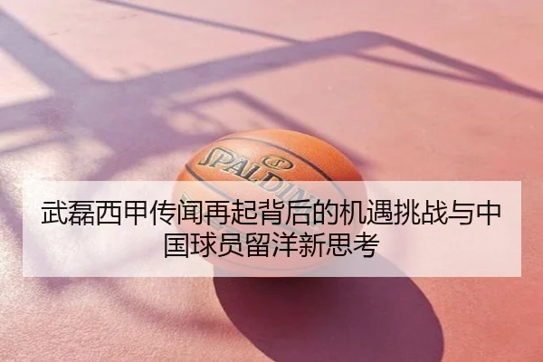 武磊西甲传闻再起背后的机遇挑战与中国球员留洋新思考