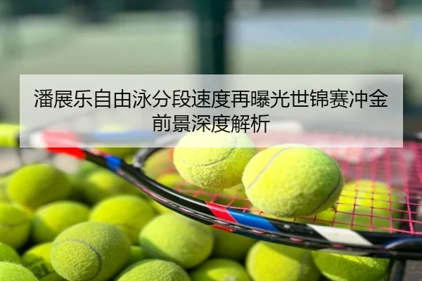 潘展乐自由泳分段速度再曝光世锦赛冲金前景深度解析